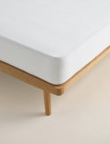 Terry cotton-rich waterproof mattress protector - British product