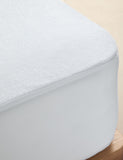 Terry cotton-rich waterproof mattress protector - British product