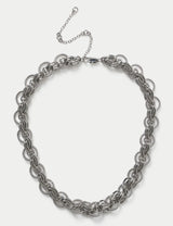 M&S Textured Chunky O Link Necklace- Buy online at McGrocer