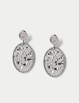 M&S Textured Drop Earrings- Buy online at McGrocer