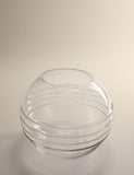 M&S Kelly Hoppen textured globe glass vase 20cm - British product