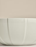M&S X Kelly Hoppen textured ceramic serve bowl medium (British brand)