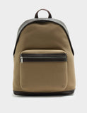M&S Textured Twill Mix Backpack in cotton and polyurethane, British brand