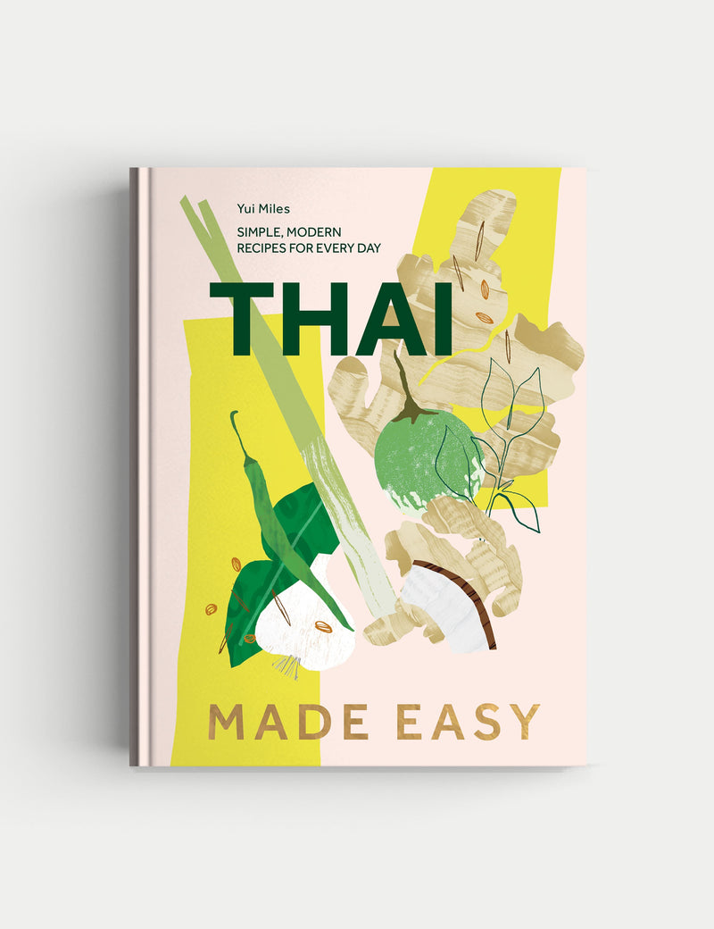 Thai Made Easy cookbook hardback with over 70 recipes (British brand)