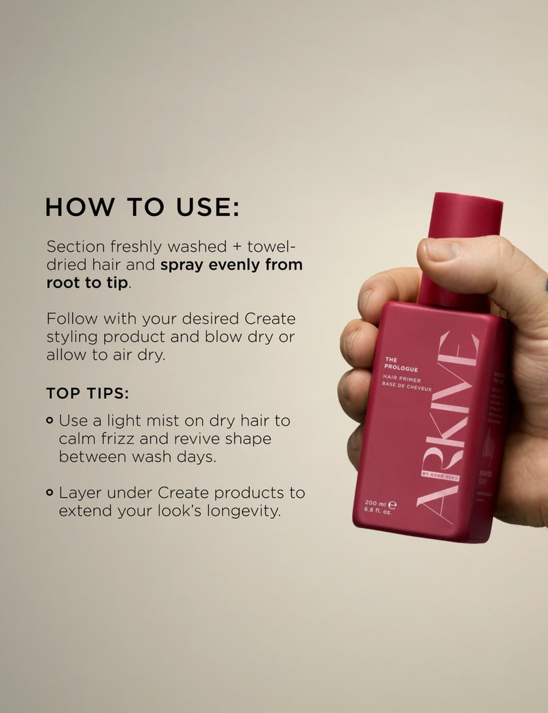 ARKIVE All Day Everyday hair care kit 4x60ml, imported from the UK