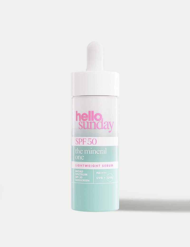 Hello Sunday Mineral SPF 50 serum 30ml (British brand)