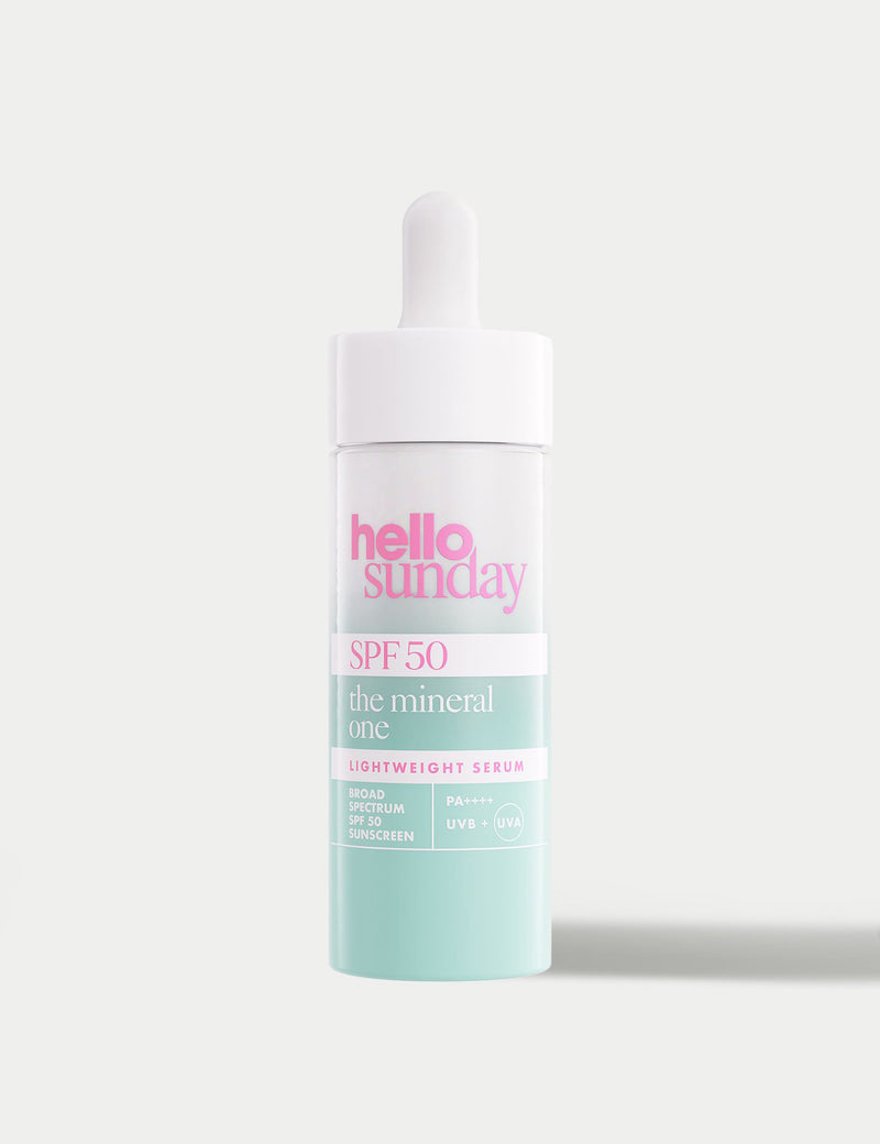 Hello Sunday Mineral SPF 50 serum 30ml (British brand)