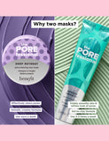 Clay mask for pore cleansing and oil control, 30ml (British brand)