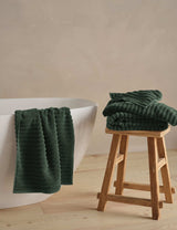 M&S Bedfolk The Ripple Pure Turkish Cotton Towel- Buy online at McGrocer