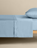 Soft silky flat sheet in 300 thread count lyocell (British brand)