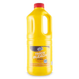 Thick bleach household cleaner for toilet bowls and drains (British brand)