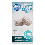 Toilet Blocks Anti Limescale Pack of 2