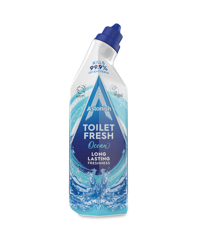 Astonish toilet cleaner ocean formula, imported from the UK