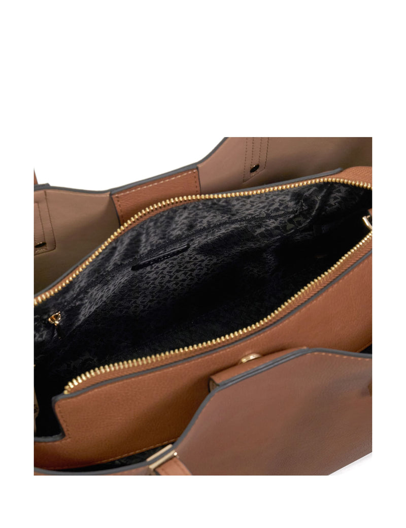 Dune London top handle tote bag large polyurethane - British product