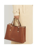Dune London top handle tote bag large polyurethane - British product