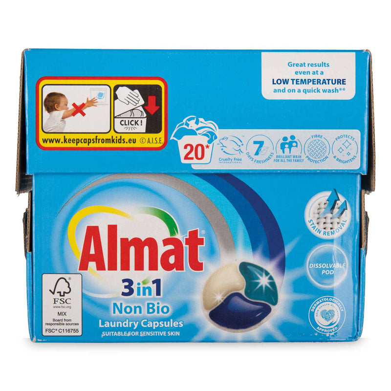 Triple Chamber Laundry Capsules