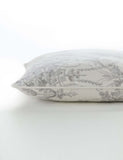 Laura Ashley Tuileries velvet piped cushion 50x50cm - British product