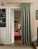 Joules ditsy pure cotton pencil pleat curtains (British brand)