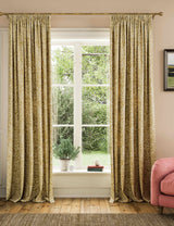 M&S Joules Twilight Ditsy Pure Cotton Pencil Pleat Curtains- Buy online at McGrocer