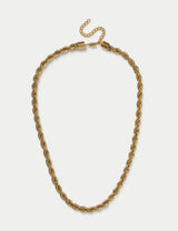 M&S Autograph Twist Rope Necklace- Buy online at McGrocer