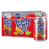 Twisted Fruits zero sugar soft drink 6 pack (British brand)