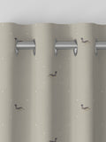 Sophie Allport Natural Hare made-to-measure curtains, imported from the UK