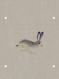 Sophie Allport Natural Hare made-to-measure curtains, imported from the UK