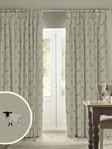 Next Sophie Allport Natural Sheep Made To Measure Curtains- Buy online at McGrocer