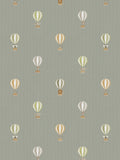 Sophie Allport grey bears balloons made to measure curtains - British product