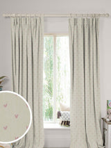 Next Sophie Allport Natural Hearts Made To Measure Curtains- Buy online at McGrocer
