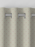Sophie Allport Hearts curtains in pale pink on grey, imported from the UK