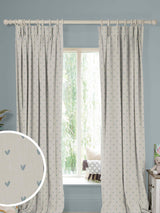 Next Sophie Allport Natural Hearts Made To Measure Curtains- Buy online at McGrocer