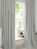 Sophie Allport grey hearts made to measure curtains, UK version