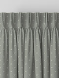 Sophie Allport grey hearts made to measure curtains, UK version