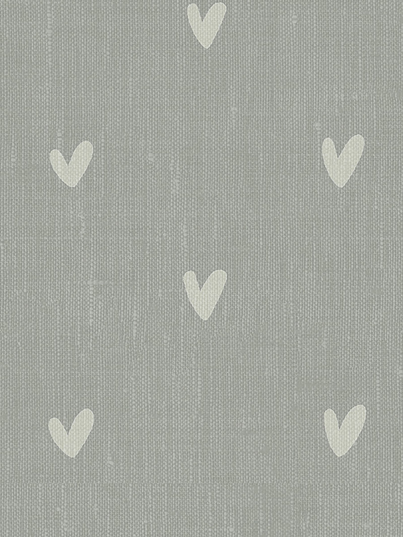 Sophie Allport grey hearts made to measure curtains, UK version