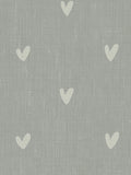 Sophie Allport grey hearts made to measure curtains, UK version