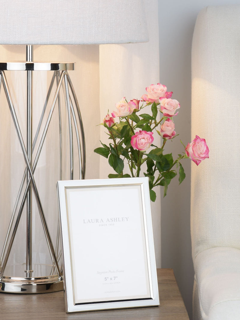 Laura Ashley Steynton silver plated photo frame, UK version