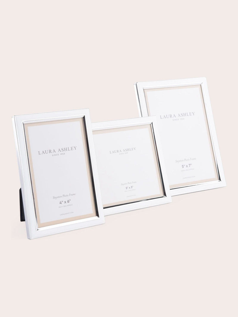Laura Ashley Steynton silver plated photo frame, UK version