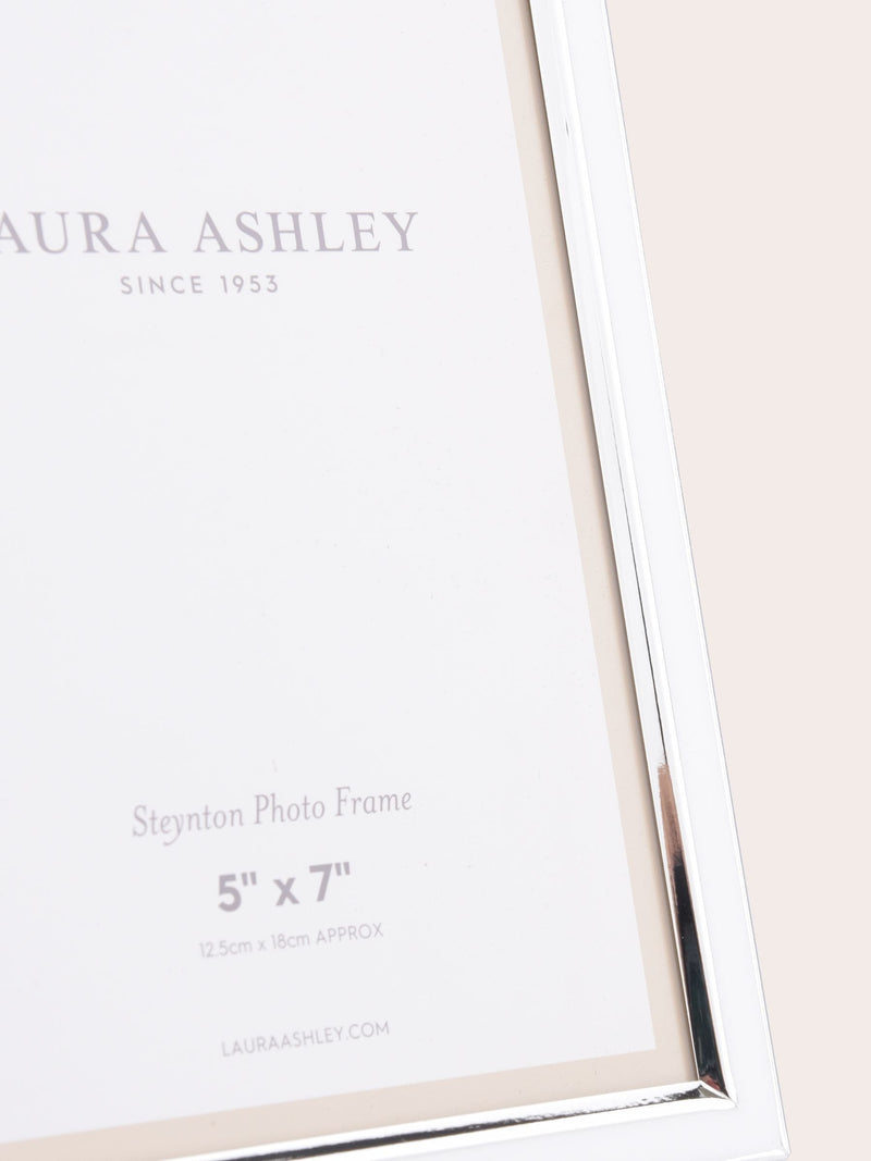 Laura Ashley Steynton silver plated photo frame, UK version