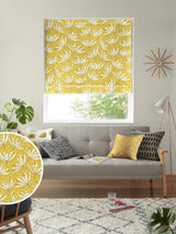 Next MissPrint Wildflower Yellow 100% Cotton Made to Measure Roman Blind- Buy online at McGrocer