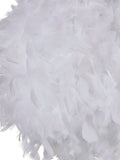glow White Feather ceiling light 40cm, UK version