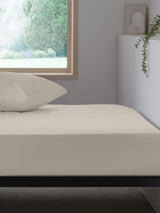 Natural Easy Care Polycotton Fitted Bed Sheet