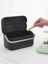 Next Brabantia Grey 1.8L Food Waste Caddy- Buy online at McGrocer