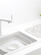 Next Brabantia Grey Washing Up Bowl With Drying Tray- Buy online at McGrocer