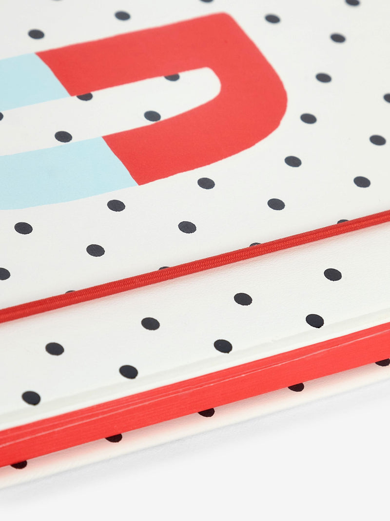 Kate Spade notebook polka dot initial large - British product