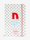 Kate Spade notebook polka dot initial large - British product