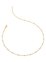 Next Hot Diamonds Gold Tone Embrace Beaded Cable Chain Necklace 32-39 cm- Buy online at McGrocer