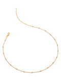 Hot Diamonds Embrace gold tone beaded necklace, imported from the UK