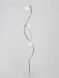 BHS Silver Orianna 3 light floor lamp - British product