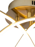 BHS Aalto cross over LED flush ceiling light - British product